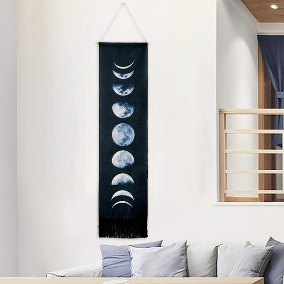 Moon Phases Wall Tapestry - Picture 4 of 6